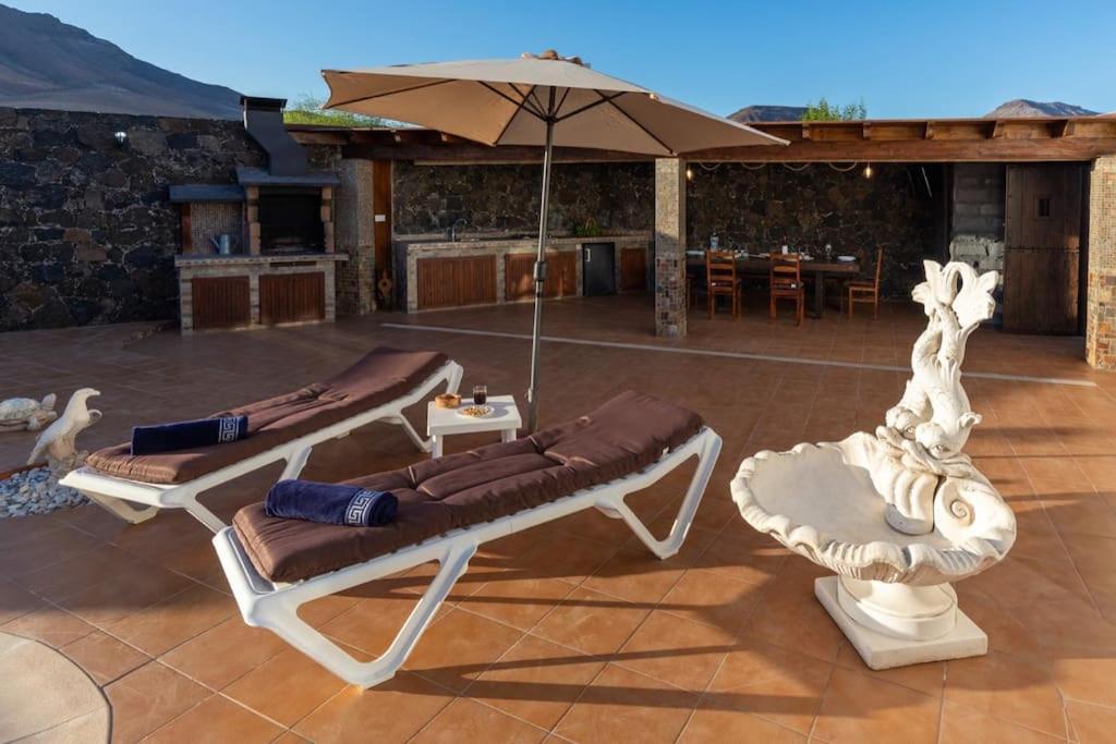 Espectacular villa con PISCINA GYM BARBACOA WIFI Cardon Exterior foto
